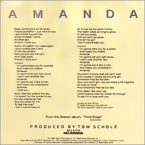 Amanda/ My Destination