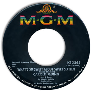 What's So Sweet About Sweet Sixteen/ Good Boy Gone Bad