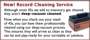 Classic 45s Record Cleaning Service