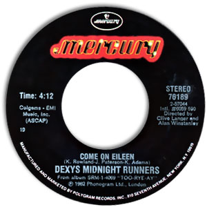 Dexy's Midnight Runners, Mercury 76189