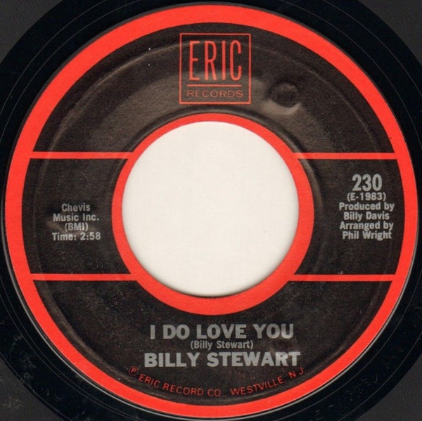  Billy Stewart -- I Do Love You, 1965 (M ) 45 rpm record, $10.00 - Click for bigger image and more info 