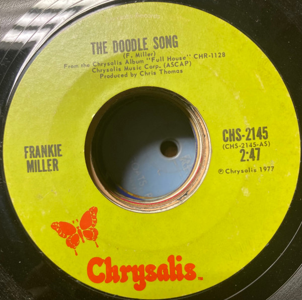  The Doodle Song/ I'll Never Live In Vain 45 Record 