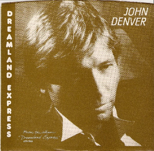  John Denver -- Dreamland Express/ African Sunrise, 1985 (M-) 45 rpm record with picture sleeve, $10.00 - Click for bigger image and more info 