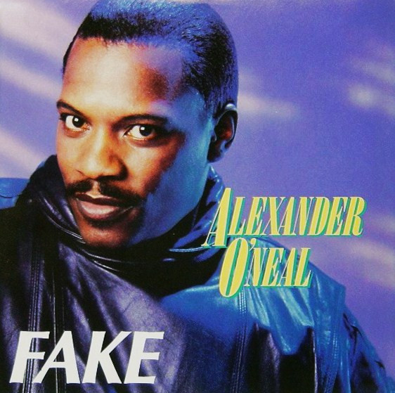  Alexander O'Neal -- Fake/ A Broken Heart Can Mend, 1987 (M) 45 rpm record with picture sleeve, $8.00 - Click for bigger image and more info 