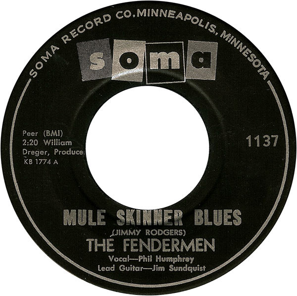  Mule Skinner Blues/ Torture 45 Record 