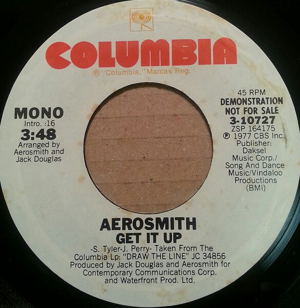  Get It Up 45 Record 