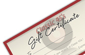 Classic 45s Gift Certificates