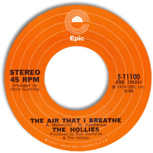 The Air That I Breathe/ No More Riders
