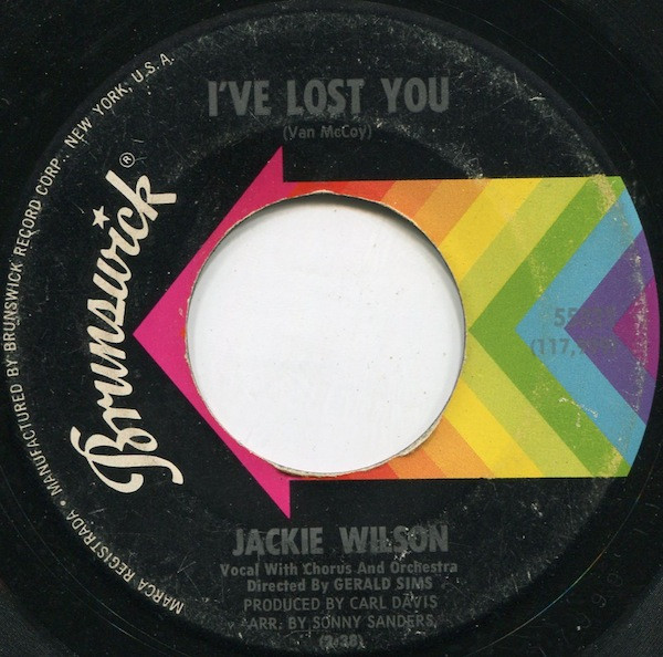  I've Lost You/ Those Heartaches 45 Record 