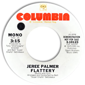 Jeree Palmer, Columbia 10123