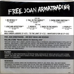 Free Joan Armatrading (EP)