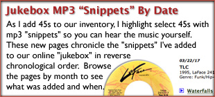Browse Jukebox MP3 Snippets By Date