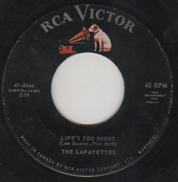  Life's Too Short/ Nobody But You 45 Record 