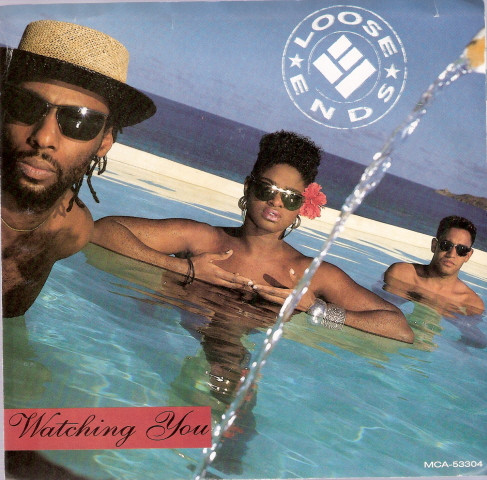  Loose Ends -- Watching You/ Watching You (Dub), 1988 (M) 45 rpm record with picture sleeve, $8.00 - Click for bigger image and more info 