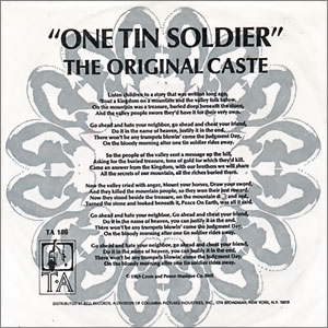 One Tin Soldier/ Live For Tomorrow