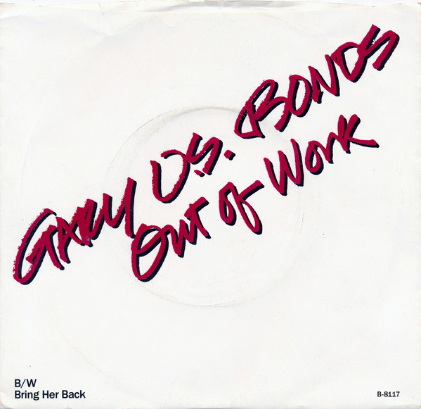  Out of Work/ Bring Her Back 45 Record 