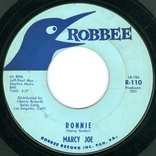  Ronnie/ My First Mistake 45 Record 