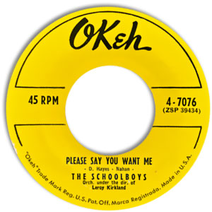 Shirley/ Please Say You Want Me