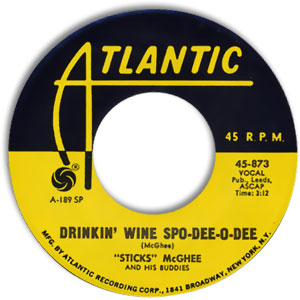 Drinkin' Wine, Spo-Dee-O-Dee/ Blues Mixture (I'd Rather Drink Muddy Water)