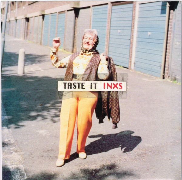  Inxs -- Taste It/ Light The Planet, 1992 (M-) 45 rpm record with picture sleeve, $12.00 - Click for bigger image and more info 