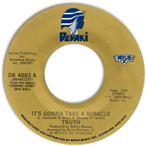 It's Gonna Take A Miracle/ International Dancing