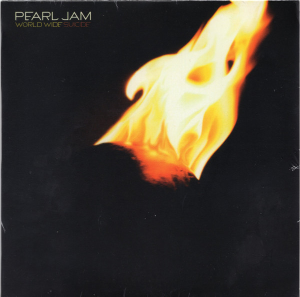  Pearl Jam -- World Wide Suicide/ Life Wasted, 2017 (M) 45 rpm record with picture sleeve, $12.50 - Click for bigger image and more info 